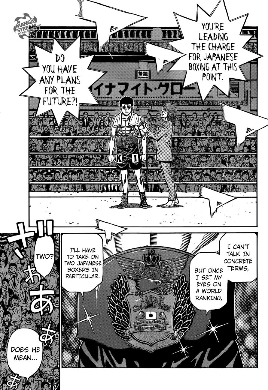 Hajime no Ippo Chapter 1210 — page 4