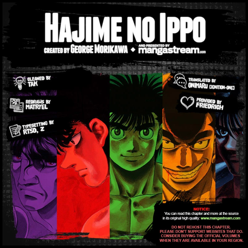 Hajime no Ippo Chapter 1212 — page 2