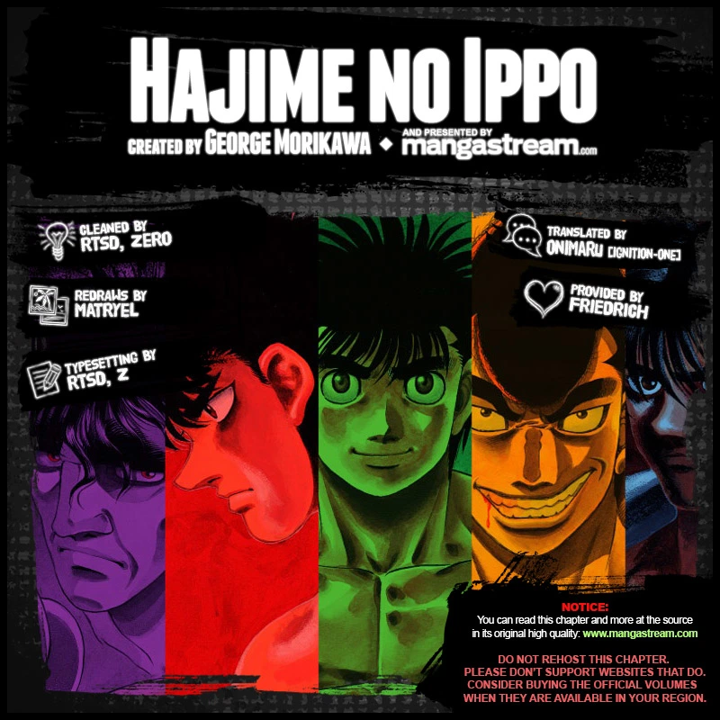 Hajime no Ippo Chapter 1213 — page 2