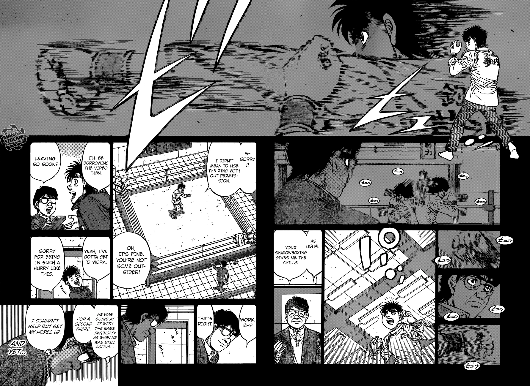 Hajime no Ippo Chapter 1216 — page 8