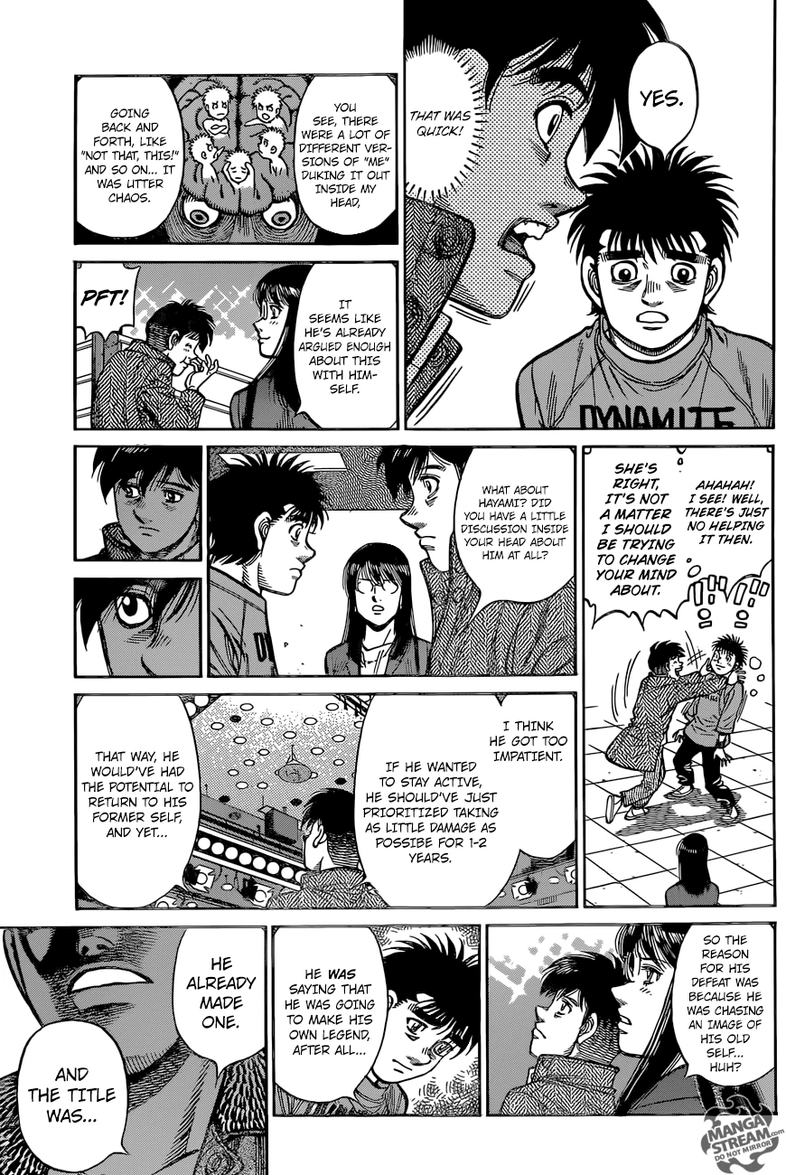 Hajime no Ippo Chapter 1221 — page 14