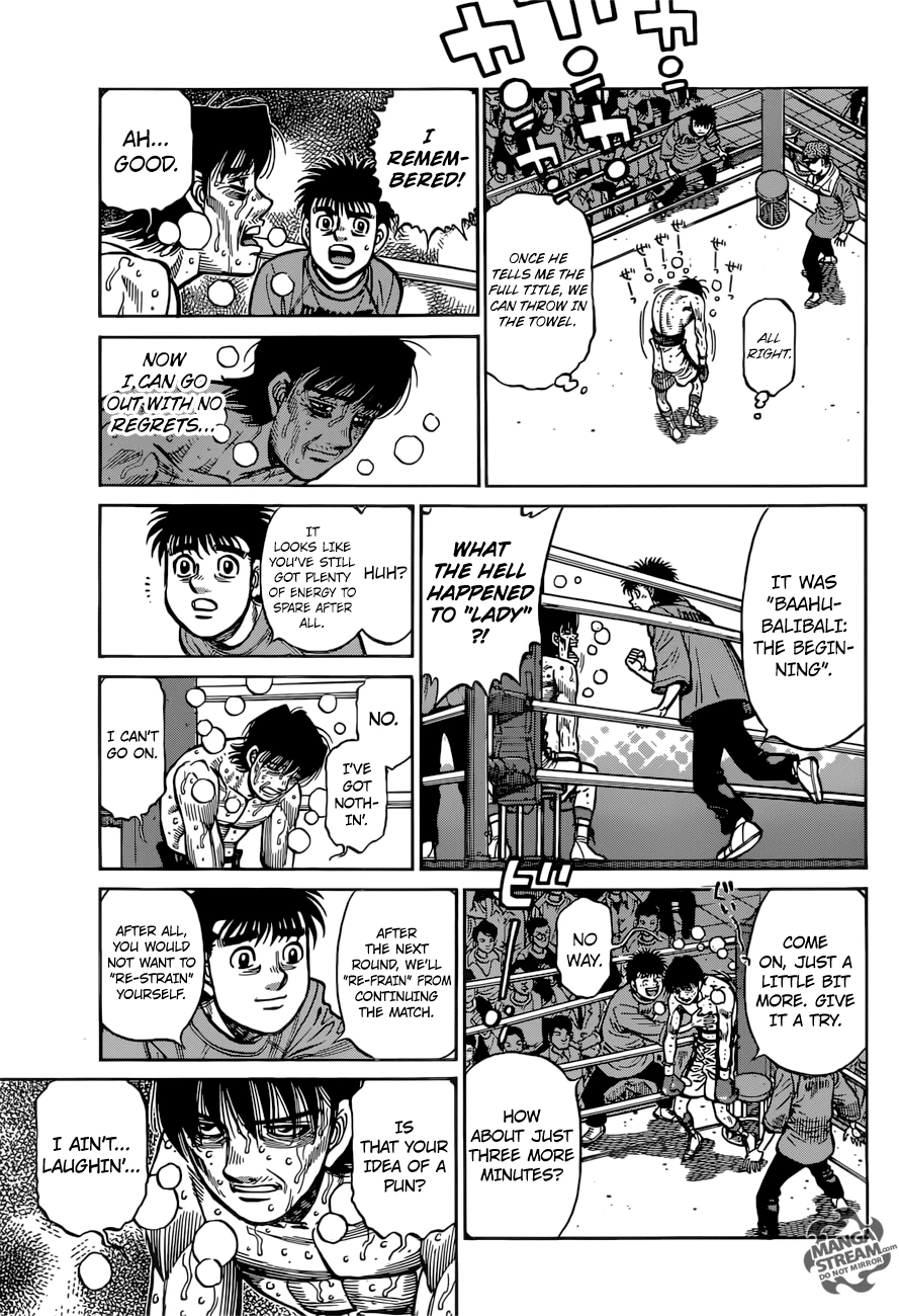 Hajime no Ippo Chapter 1223 — page 11