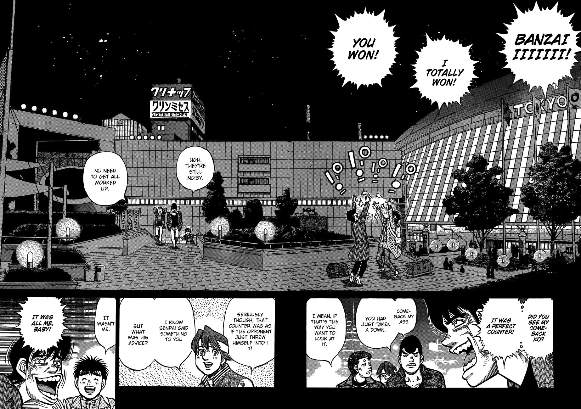 Hajime no Ippo Chapter 1224 — page 4