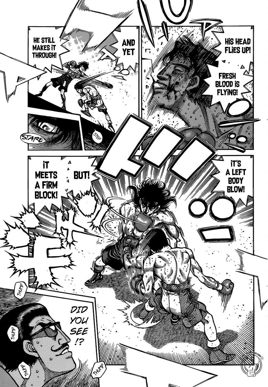 Hajime no Ippo Chapter 1258 — page 9
