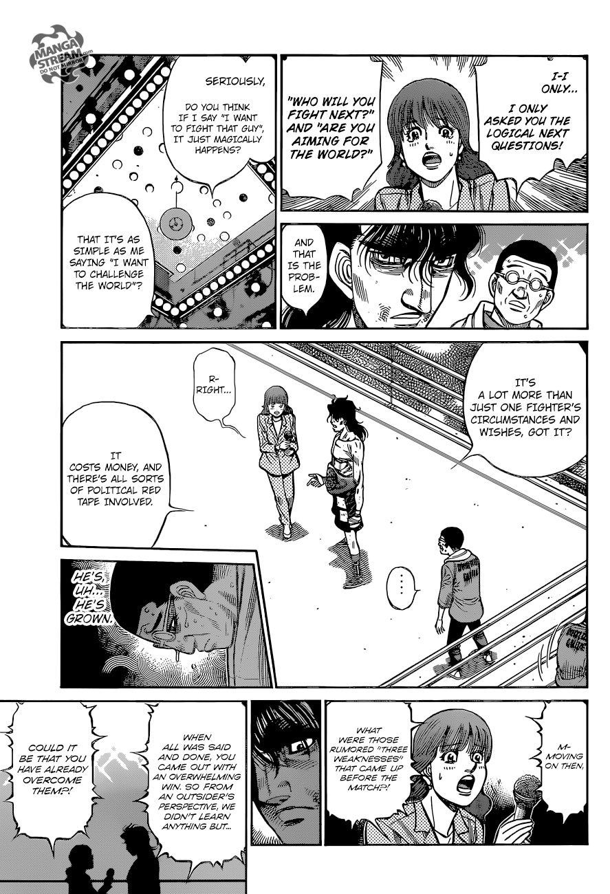 Hajime no Ippo Chapter 1262 — page 9