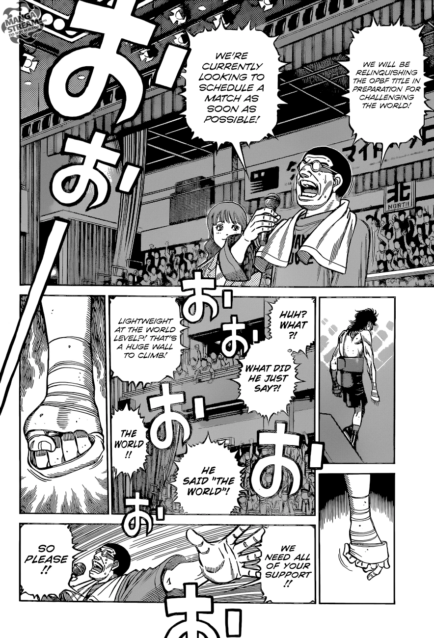 Hajime no Ippo Chapter 1262 — page 12