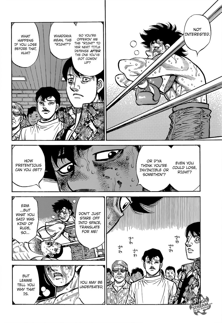 Hajime no Ippo Chapter 1275 — page 14