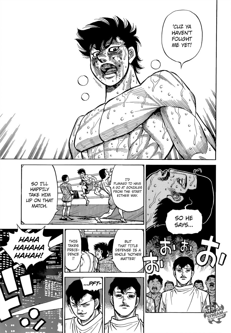 Hajime no Ippo Chapter 1275 — page 15