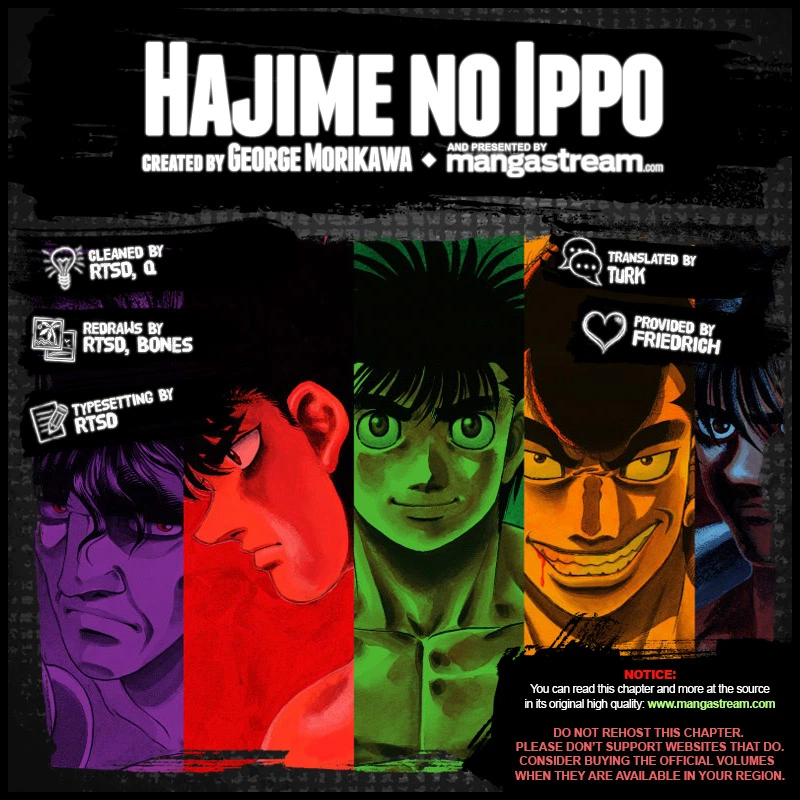Hajime no Ippo Chapter 1276 — page 3