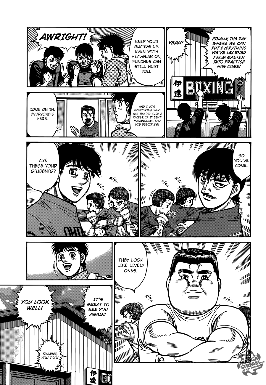 Hajime no Ippo Chapter 1277 — page 3
