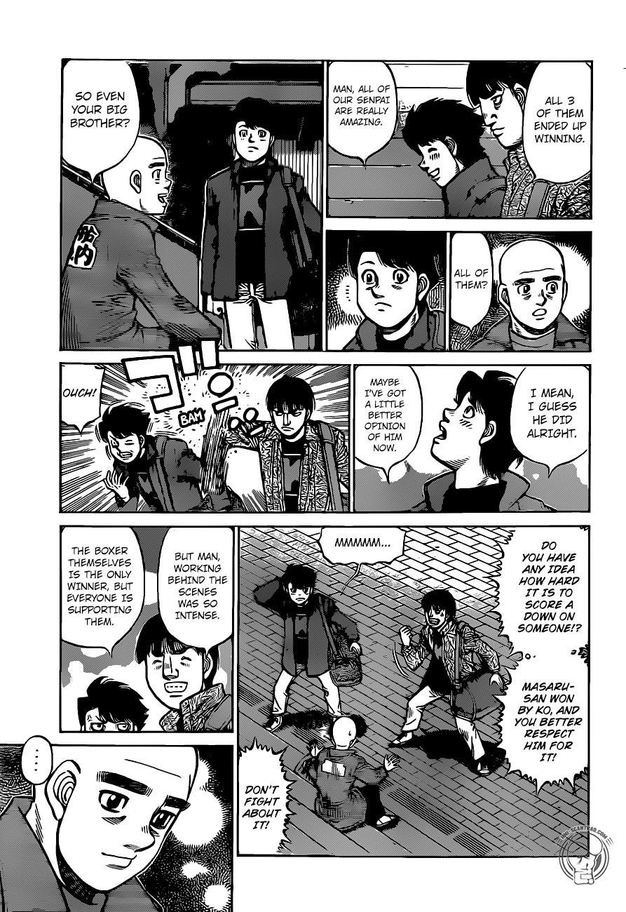 Hajime no Ippo Chapter 1290 — page 9