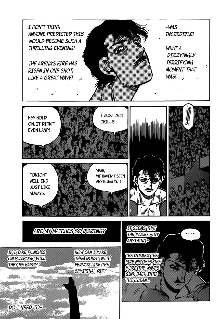 Hajime no Ippo Chapter 1312 — page 11