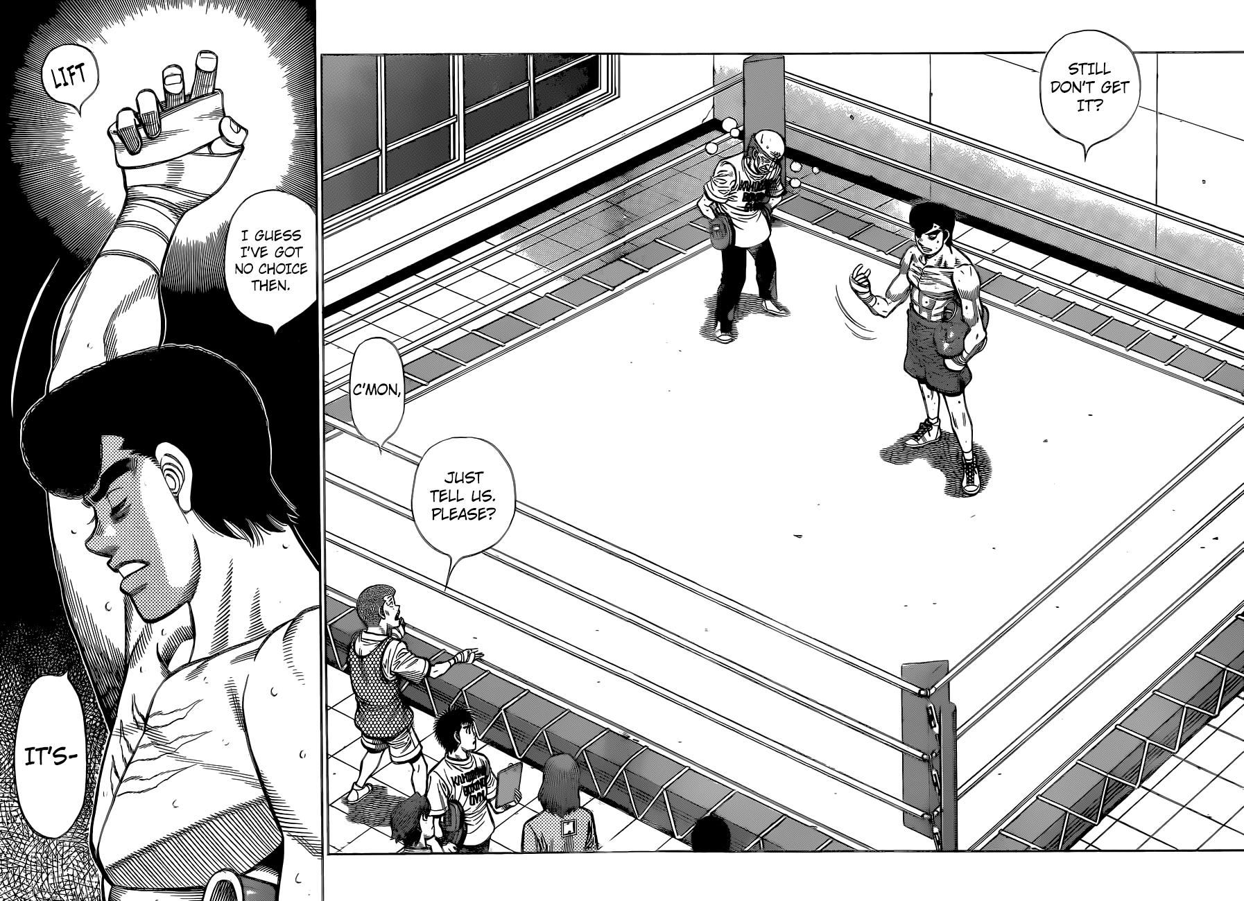 Hajime no Ippo Chapter 1319 — page 3