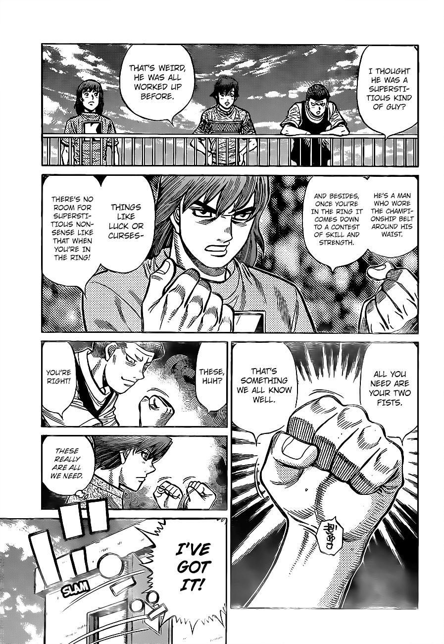 Hajime no Ippo Chapter 1322 — page 11