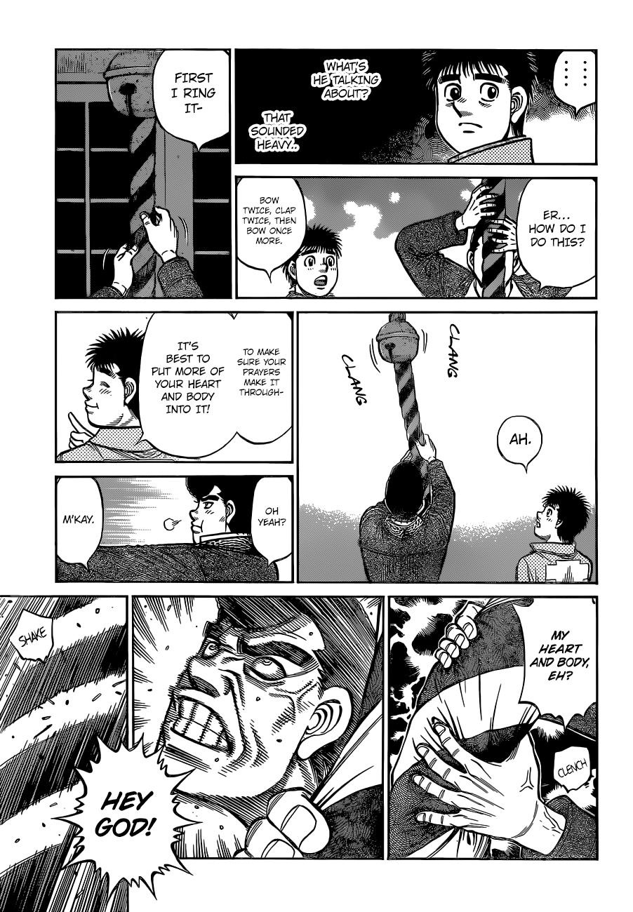 Hajime no Ippo Chapter 1329 — page 9