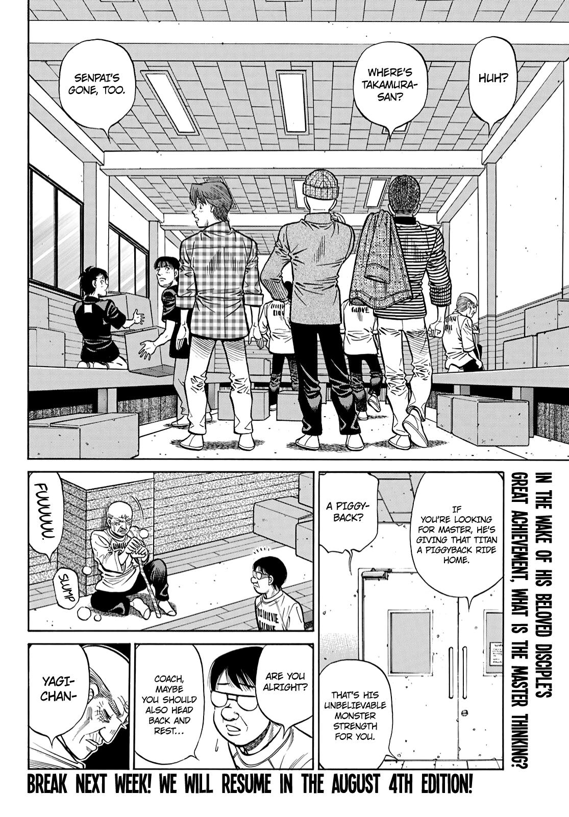 Hajime no Ippo Chapter 1348 — page 14