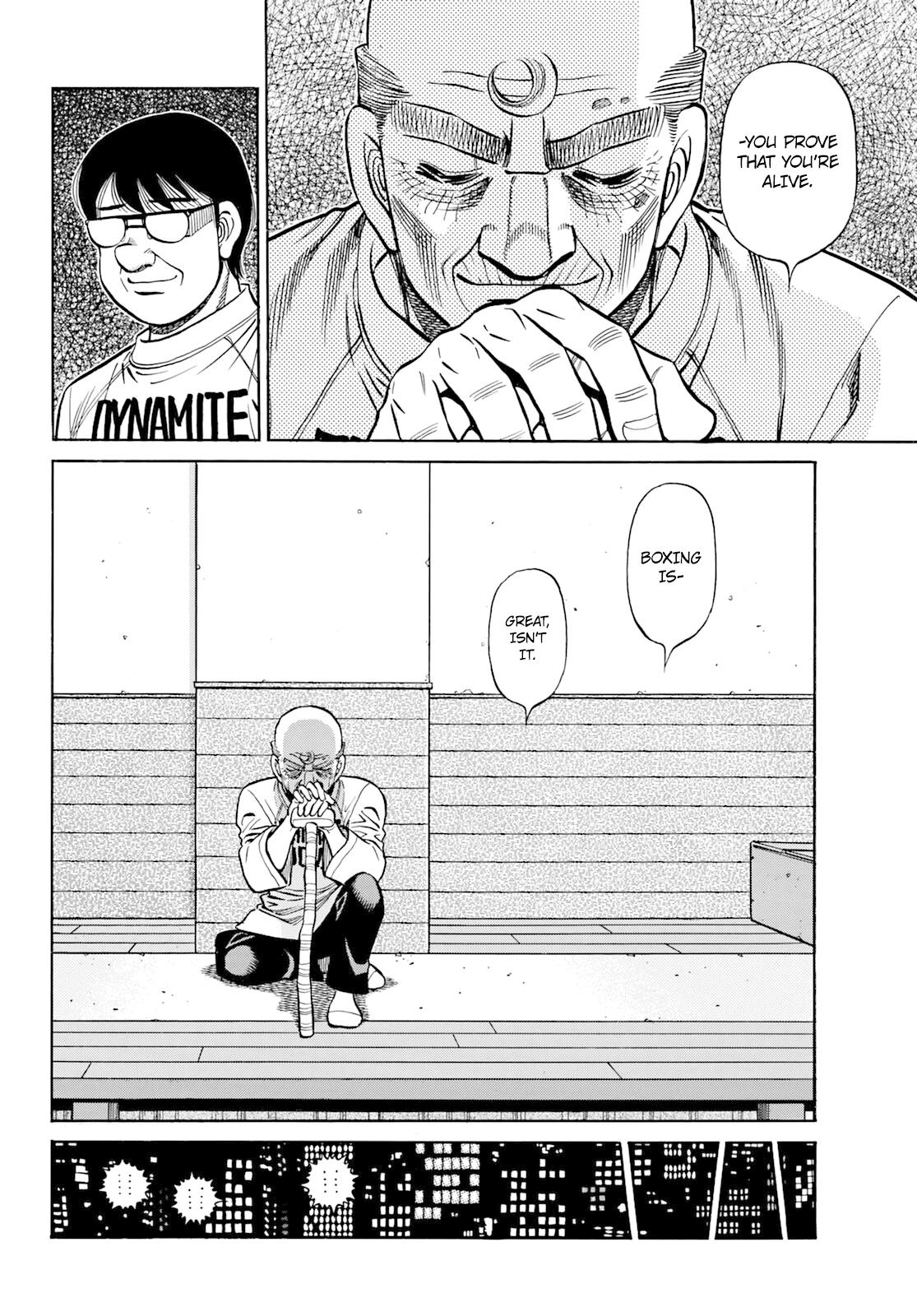 Hajime no Ippo Chapter 1349 — page 4