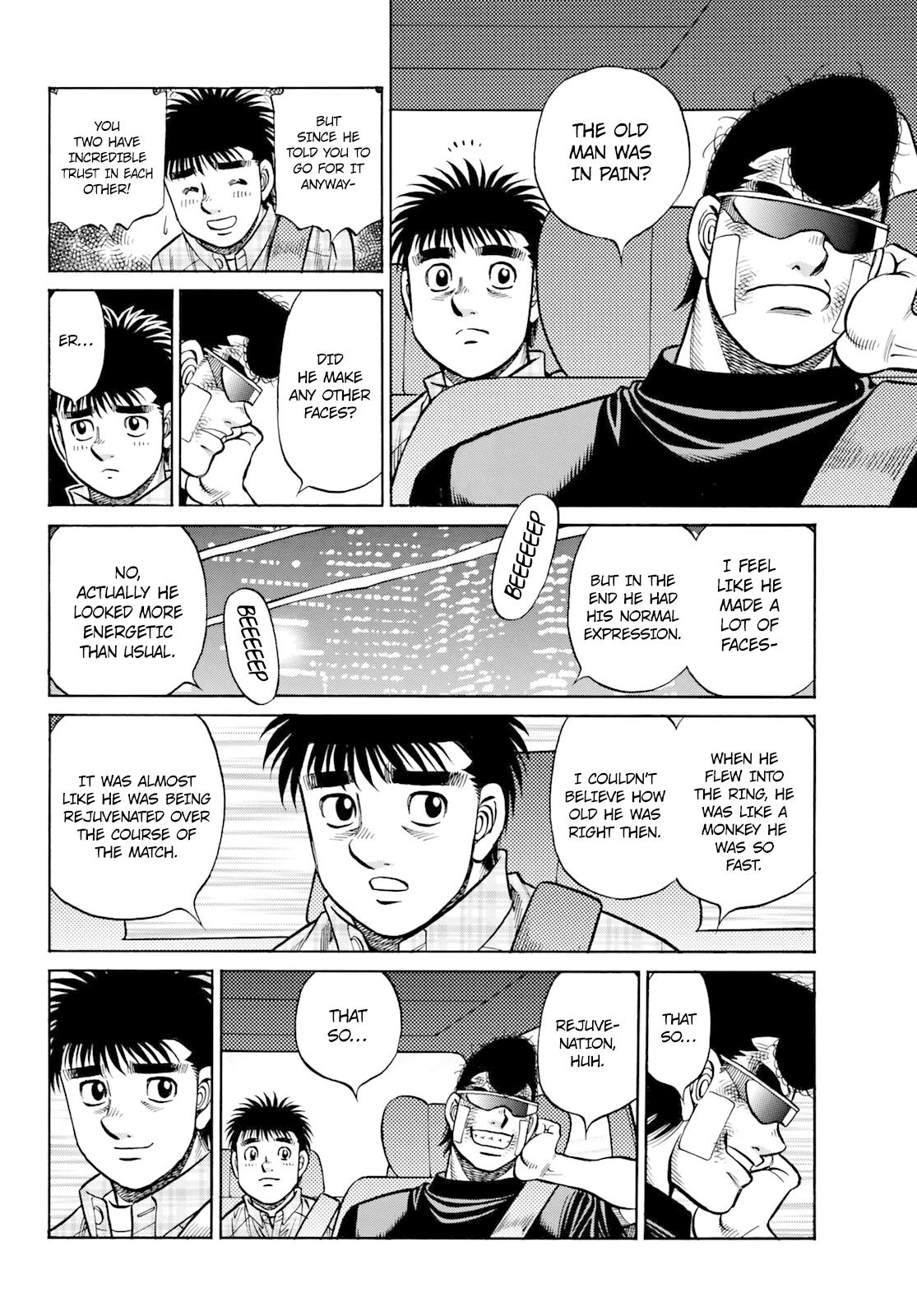 Hajime no Ippo Chapter 1349 — page 6