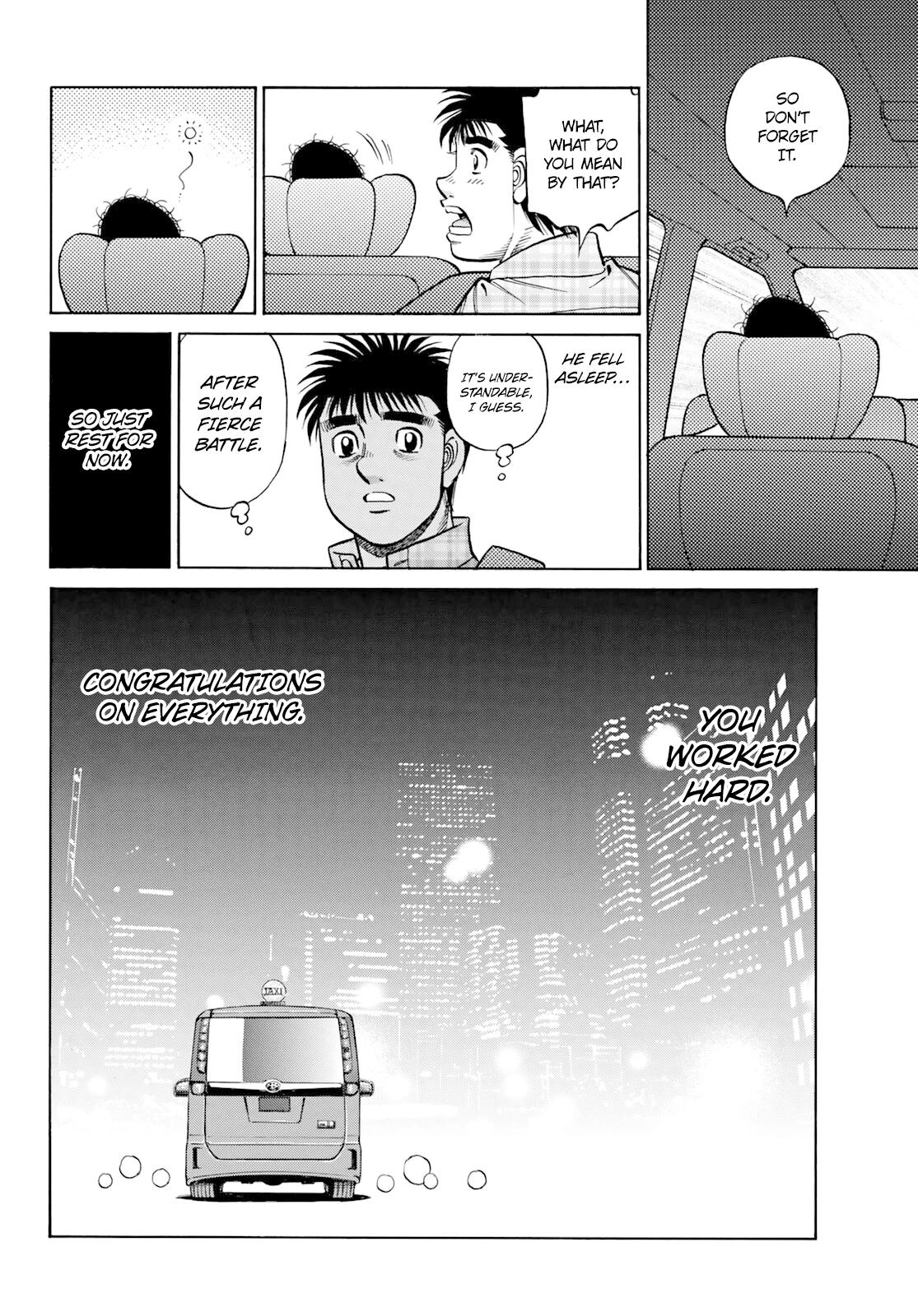 Hajime no Ippo Chapter 1349 — page 8