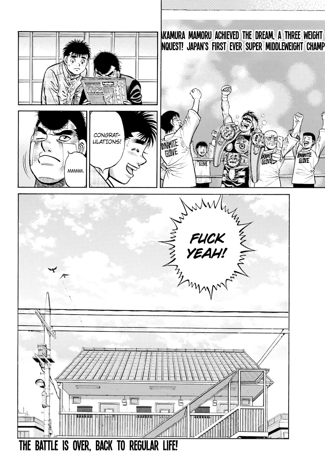 Hajime no Ippo Chapter 1349 — page 18