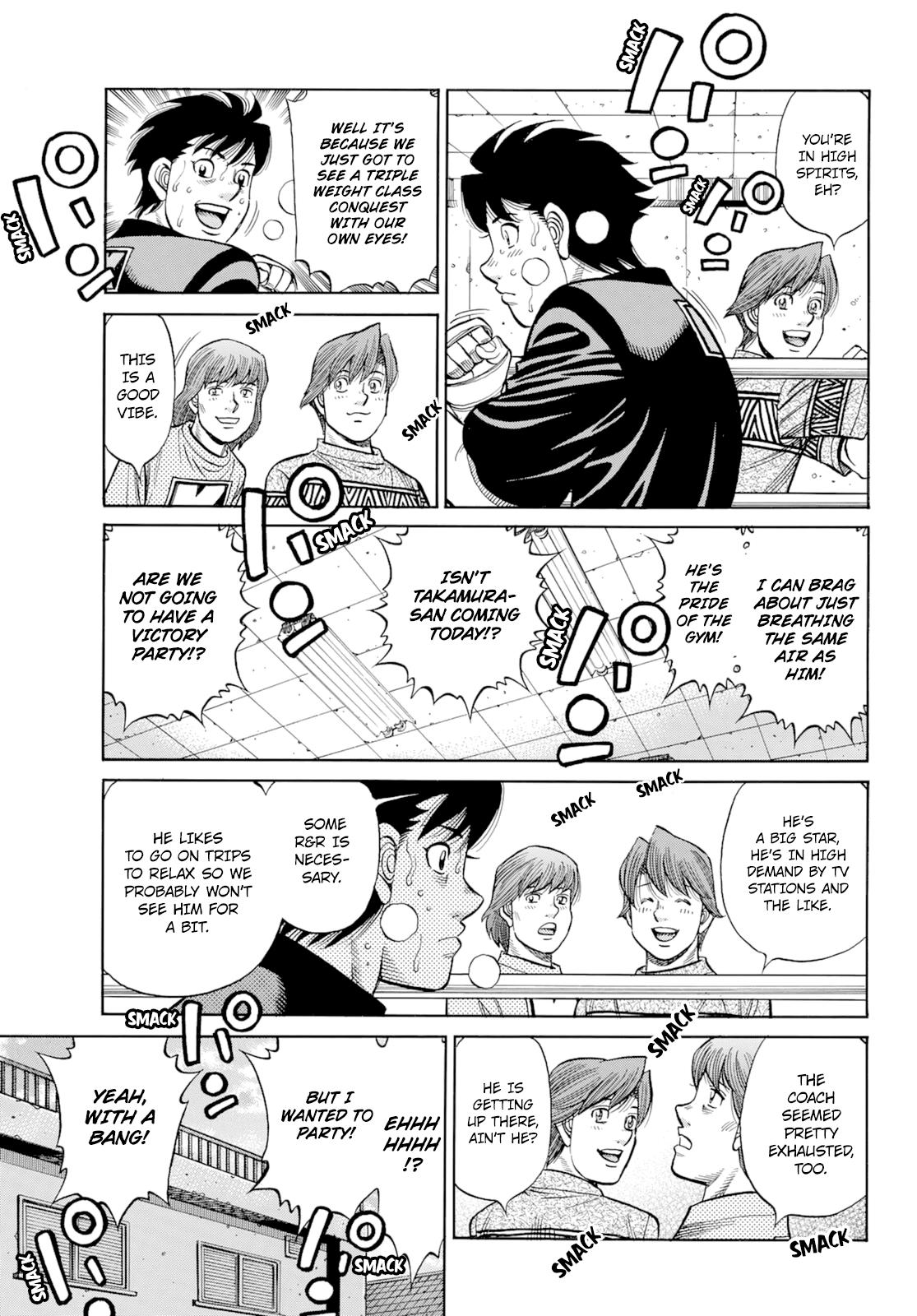 Hajime no Ippo Chapter 1350 — page 3