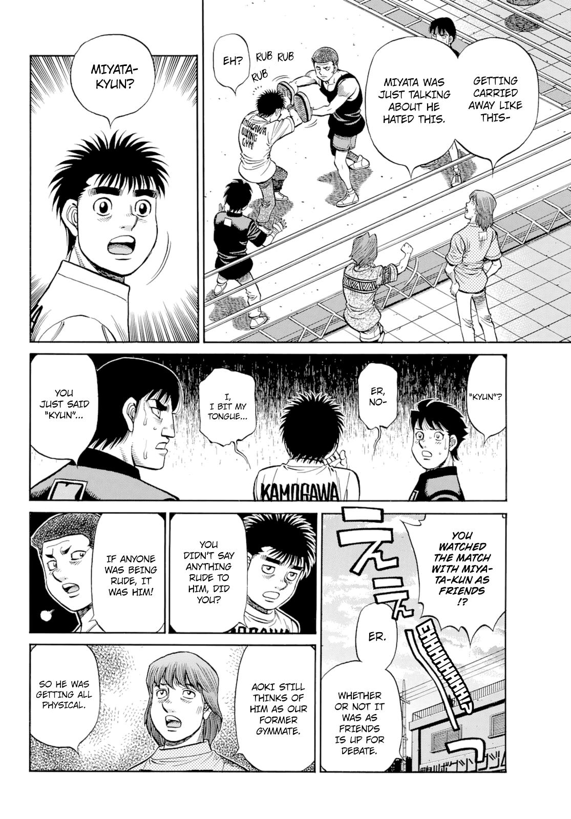 Hajime no Ippo Chapter 1350 — page 8