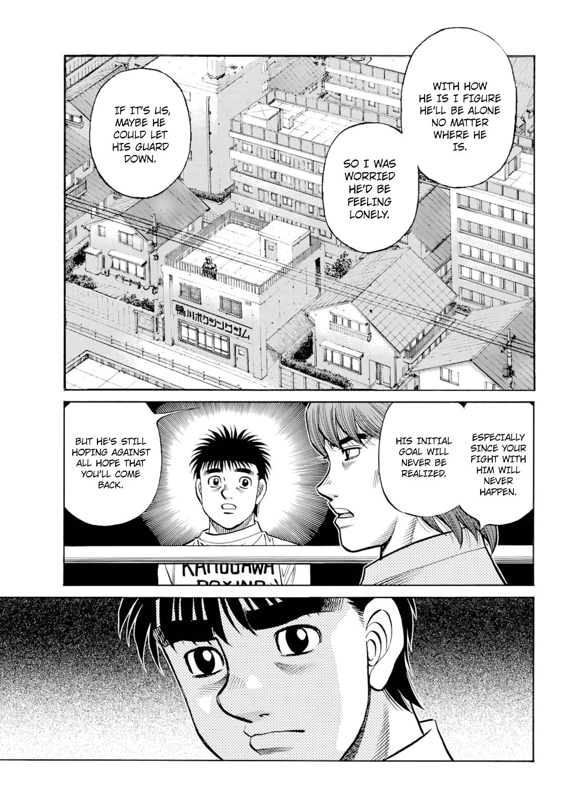 Hajime no Ippo Chapter 1350 — page 9