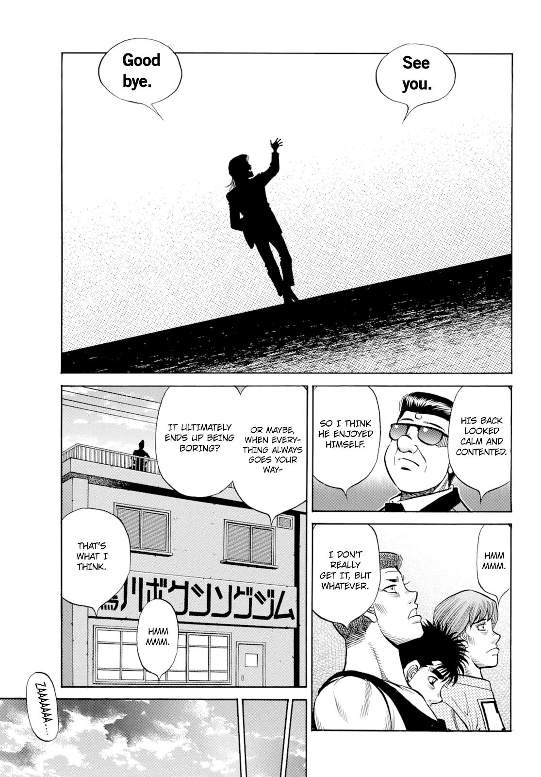 Hajime no Ippo Chapter 1350 — page 15