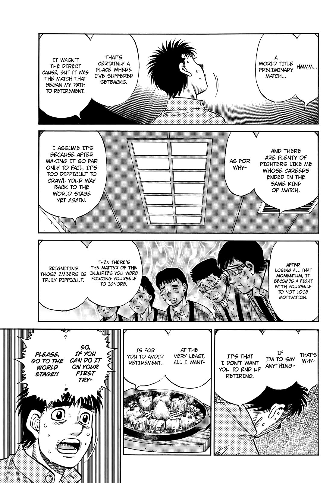 Hajime no Ippo Chapter 1352 — page 9