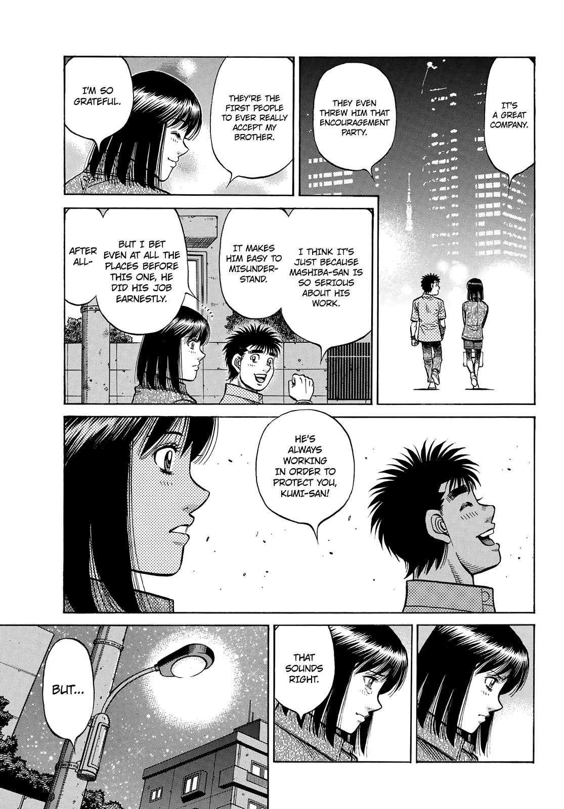Hajime no Ippo Chapter 1353 — page 4