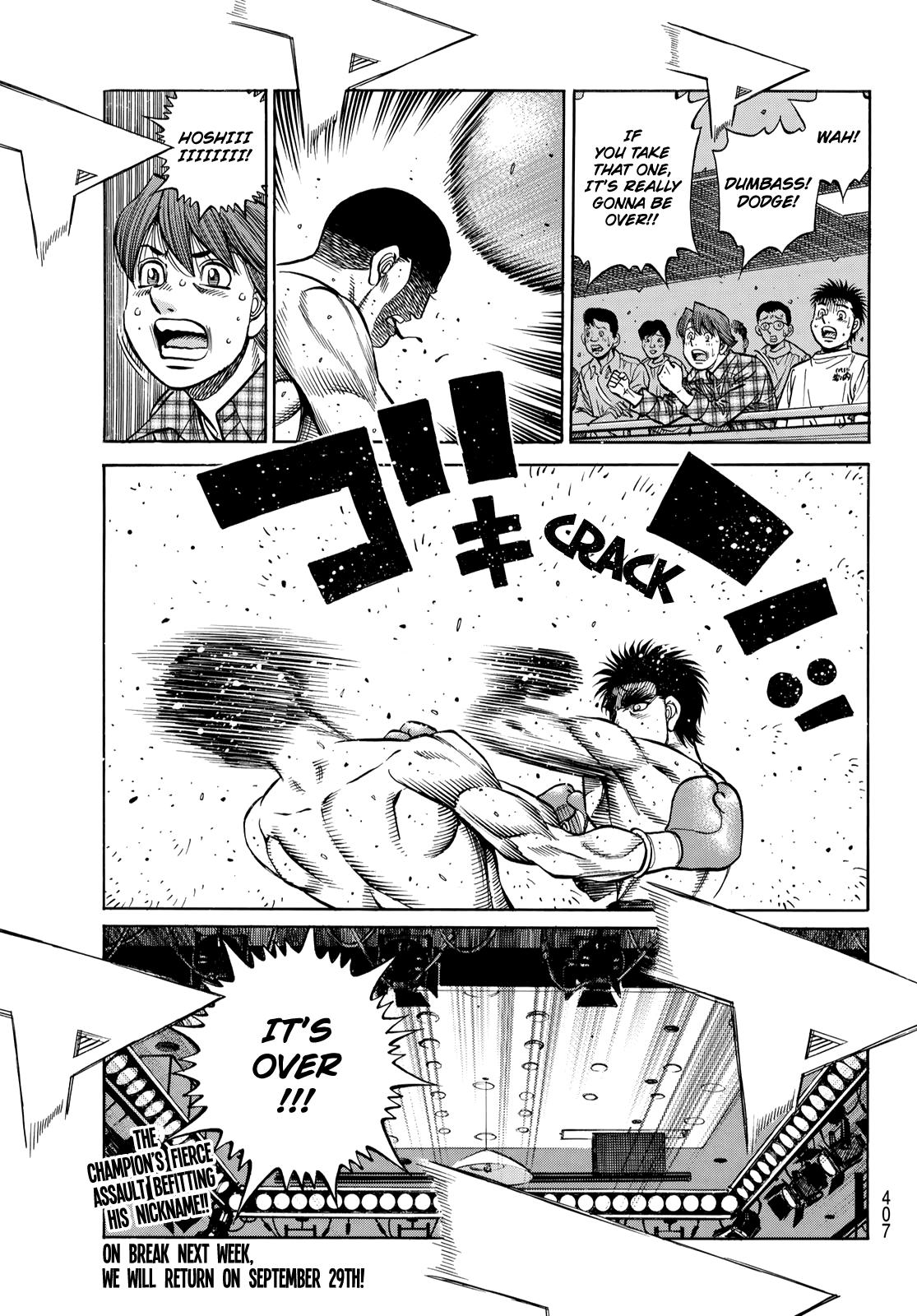 Hajime no Ippo Chapter 1354 — page 13