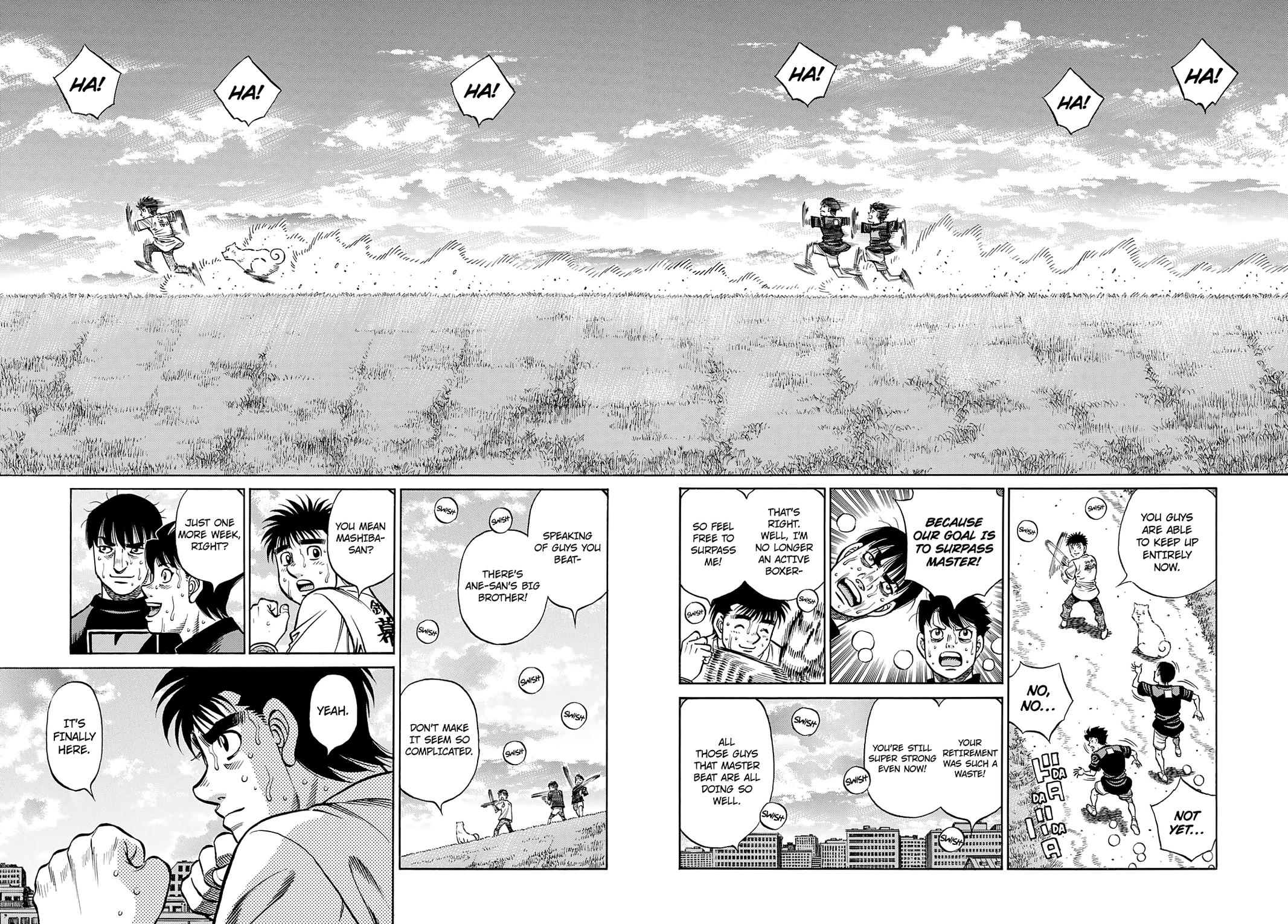 Hajime no Ippo Chapter 1361 — page 4