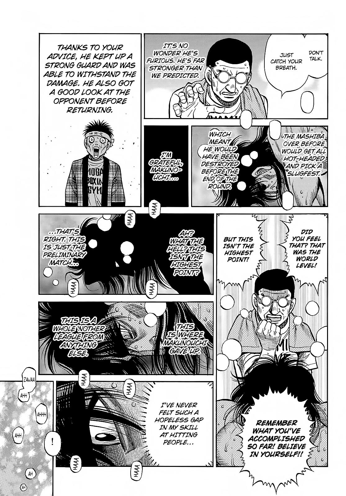 Hajime no Ippo Chapter 1365 — page 18