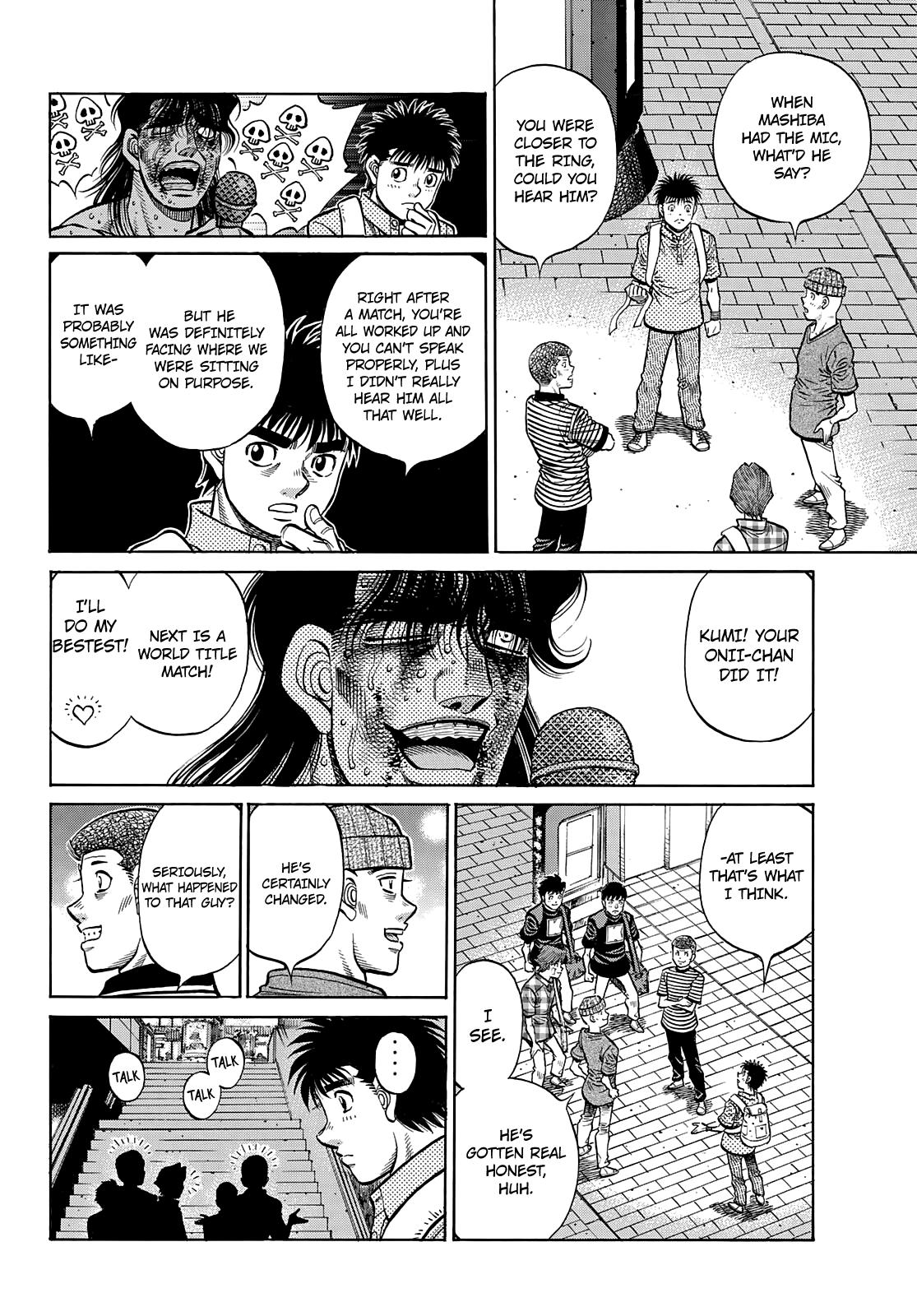Hajime no Ippo Chapter 1375 — page 10