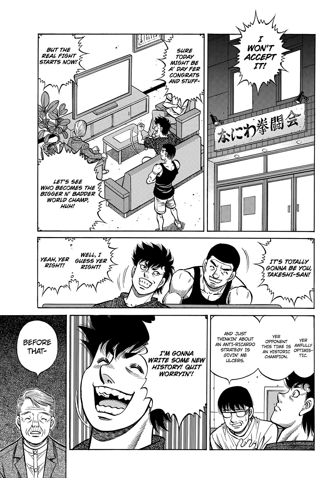Hajime no Ippo Chapter 1375 — page 13