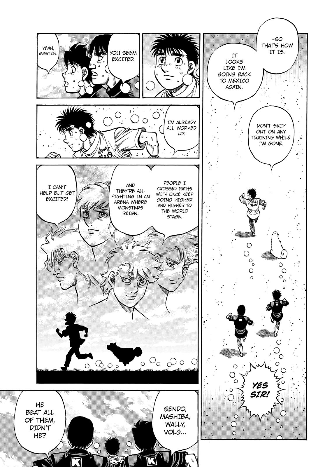 Hajime no Ippo Chapter 1375 — page 17