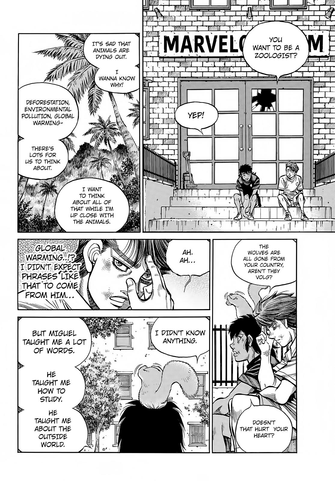 Hajime no Ippo Chapter 1379 — page 6