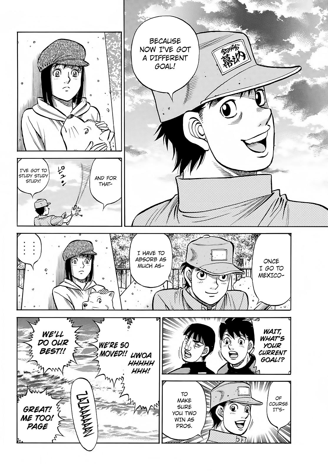 Hajime no Ippo Chapter 1380 — page 3