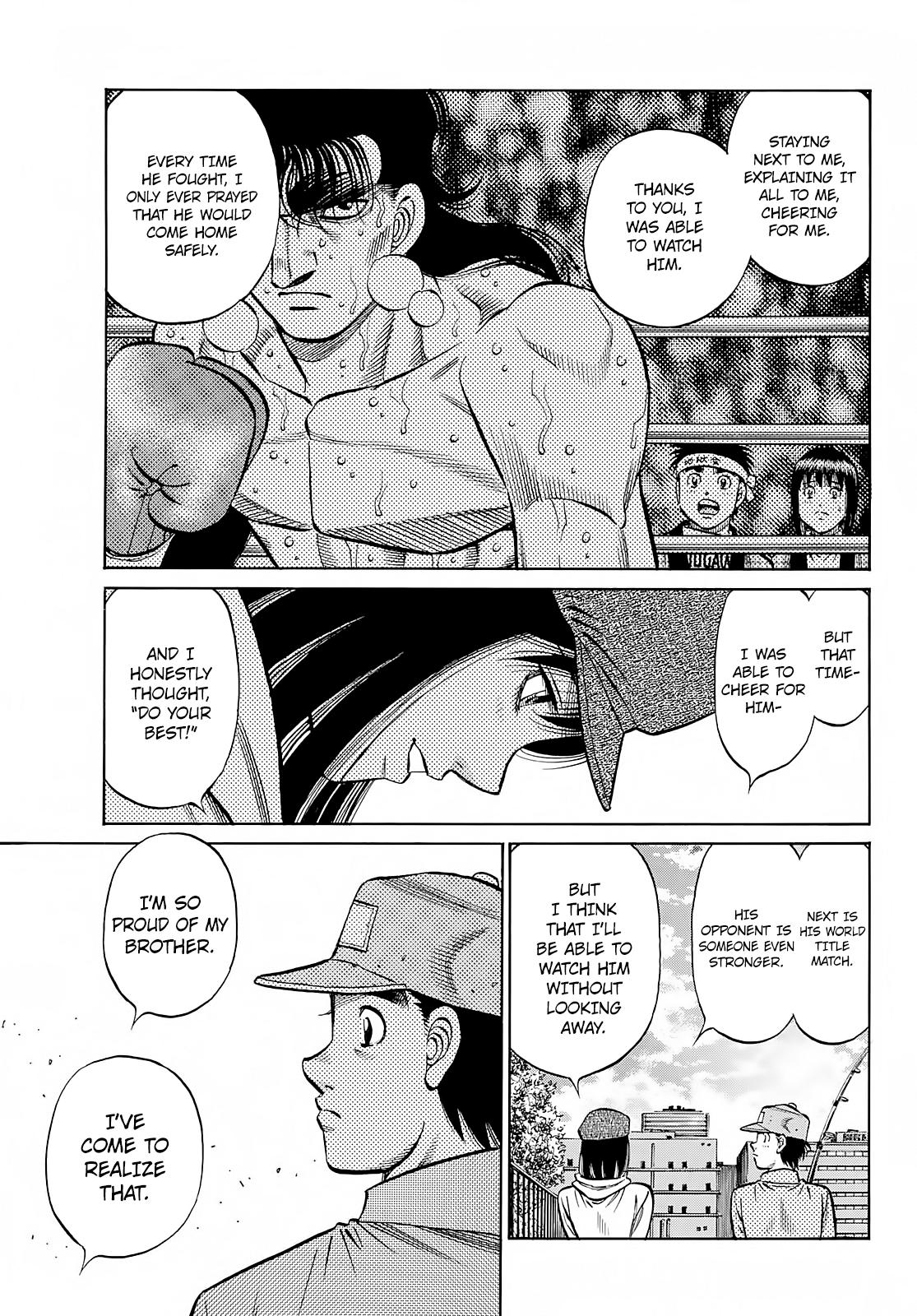Hajime no Ippo Chapter 1380 — page 6
