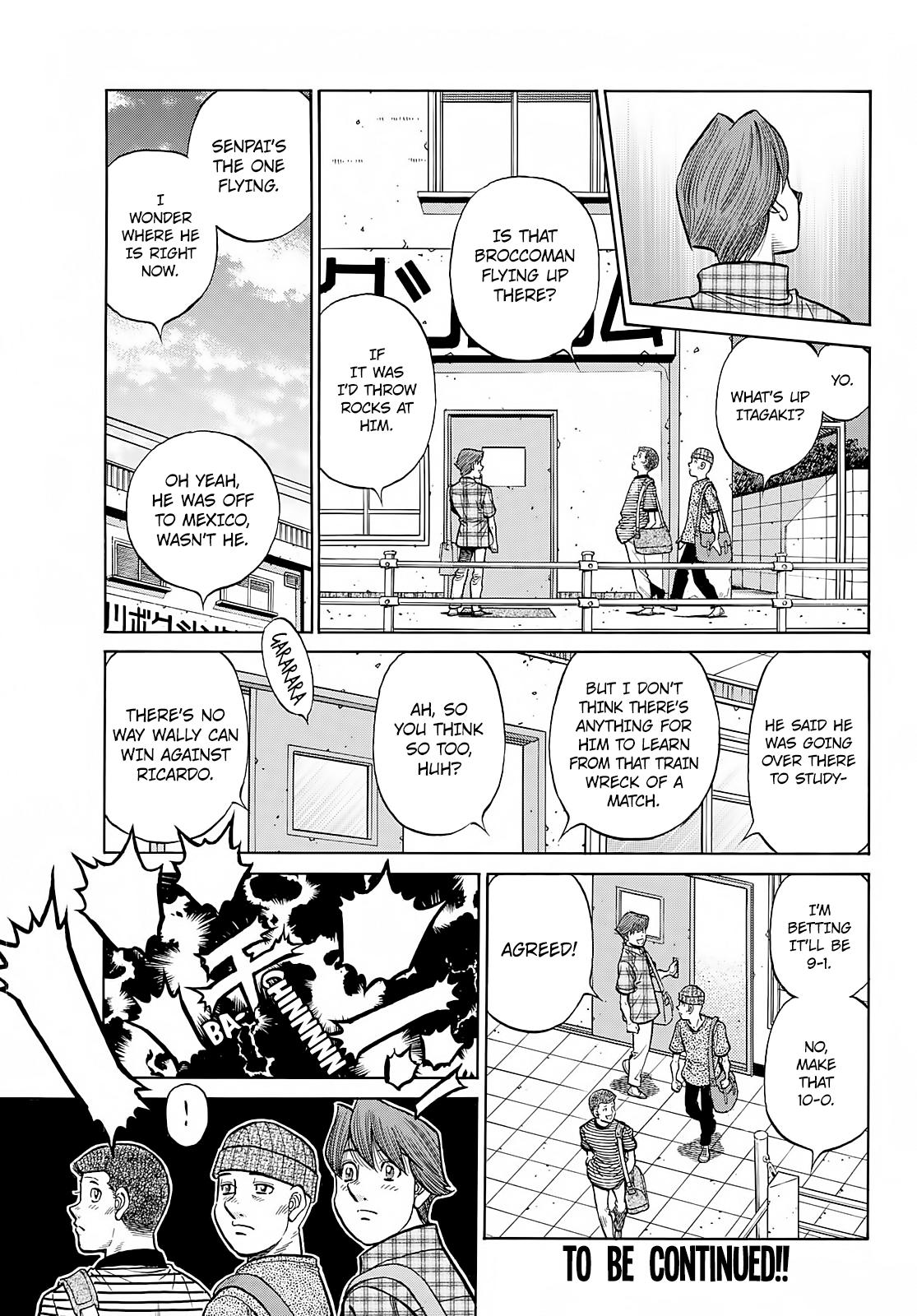 Hajime no Ippo Chapter 1380 — page 11