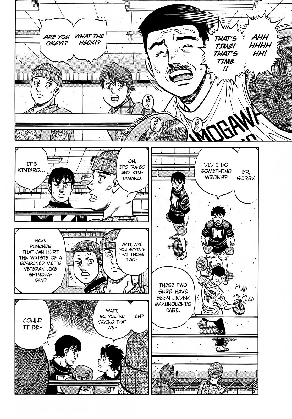 Hajime no Ippo Chapter 1381 — page 3