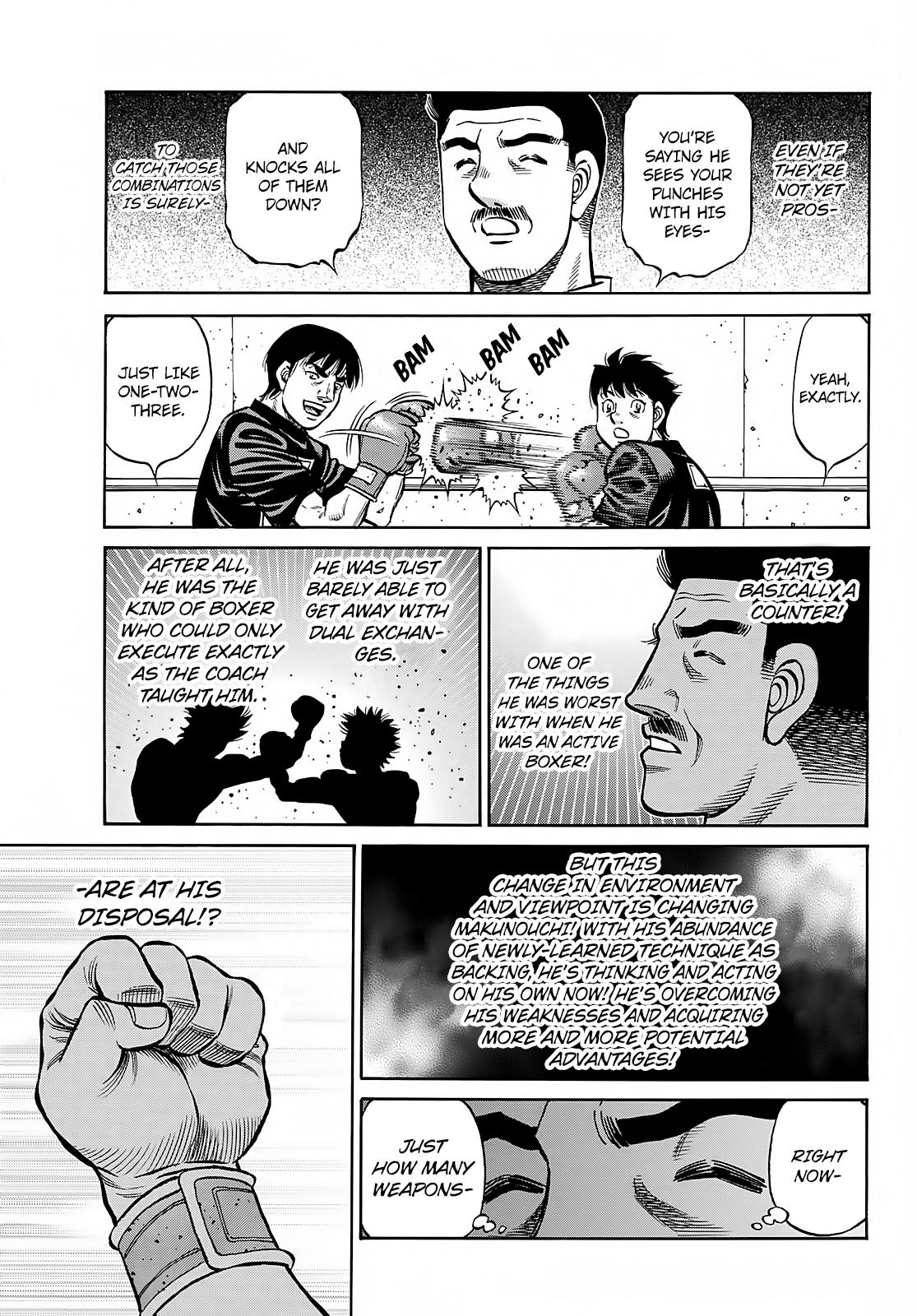 Hajime no Ippo Chapter 1381 — page 6