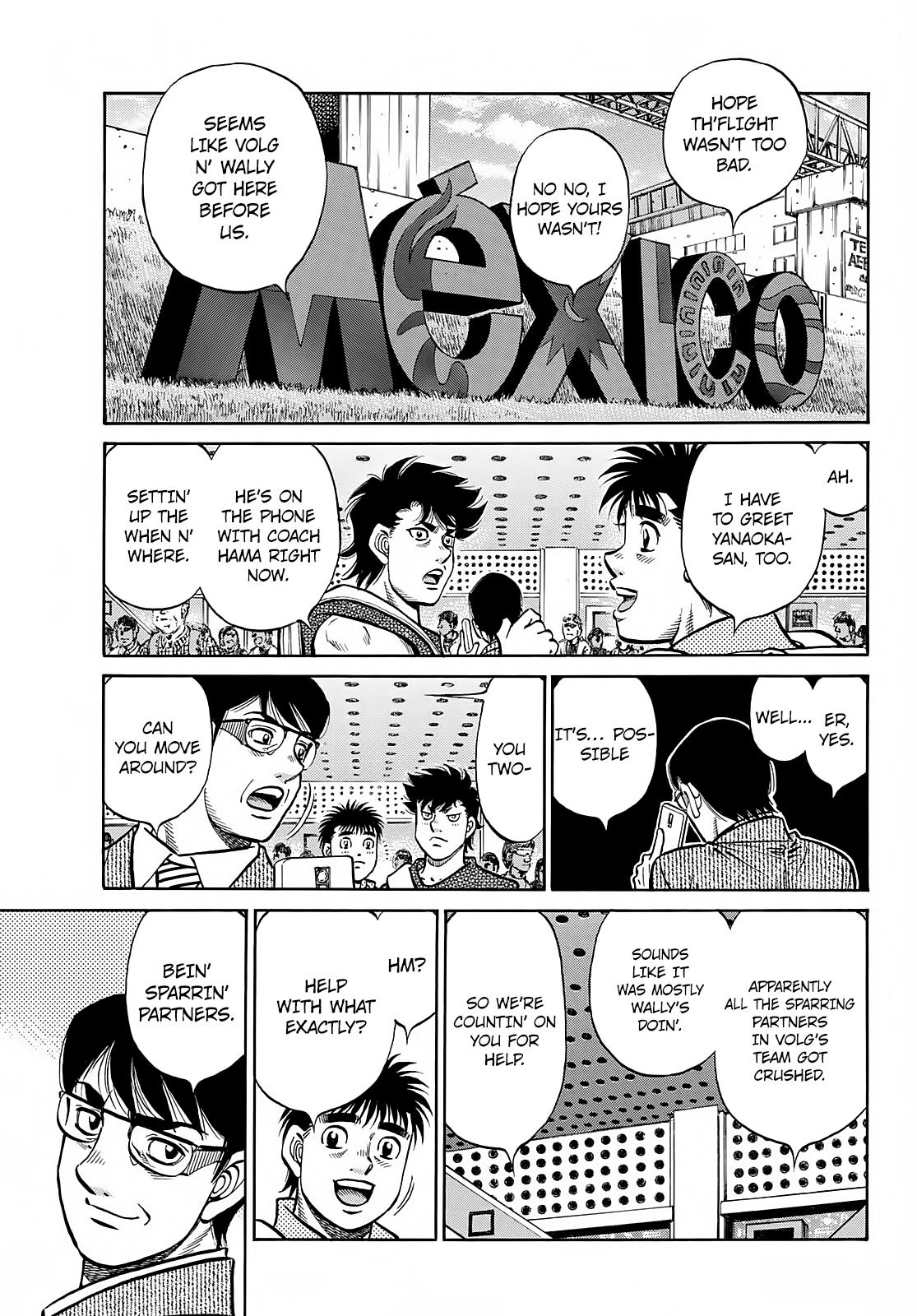 Hajime no Ippo Chapter 1381 — page 9