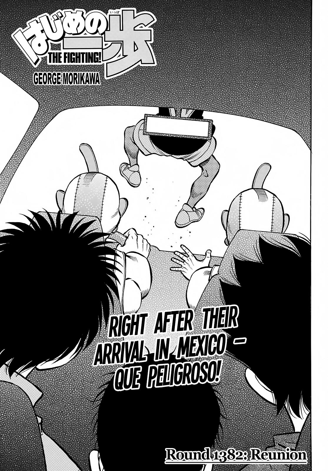 Hajime no Ippo Chapter 1382 — page 1