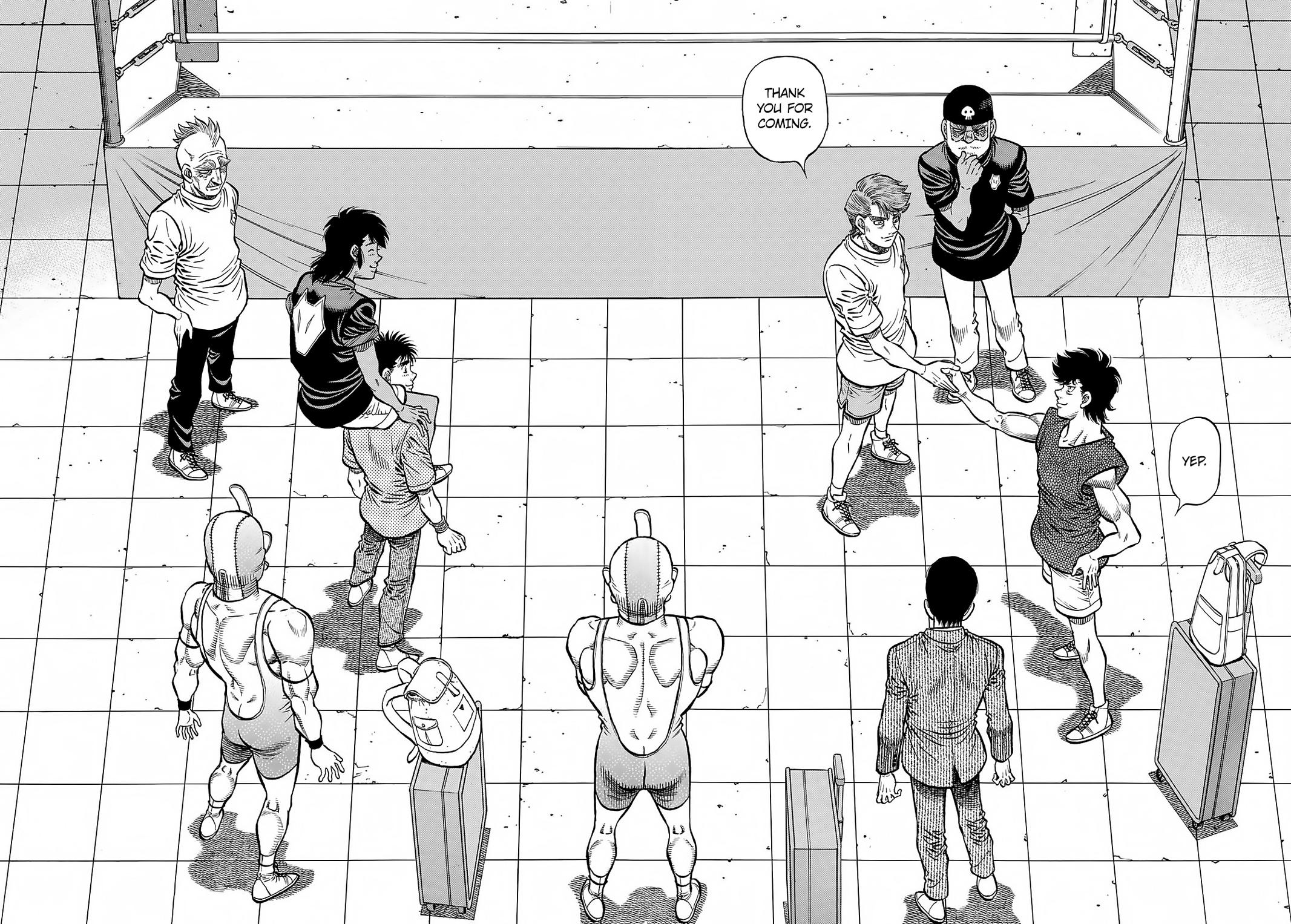 Hajime no Ippo Chapter 1382 — page 6
