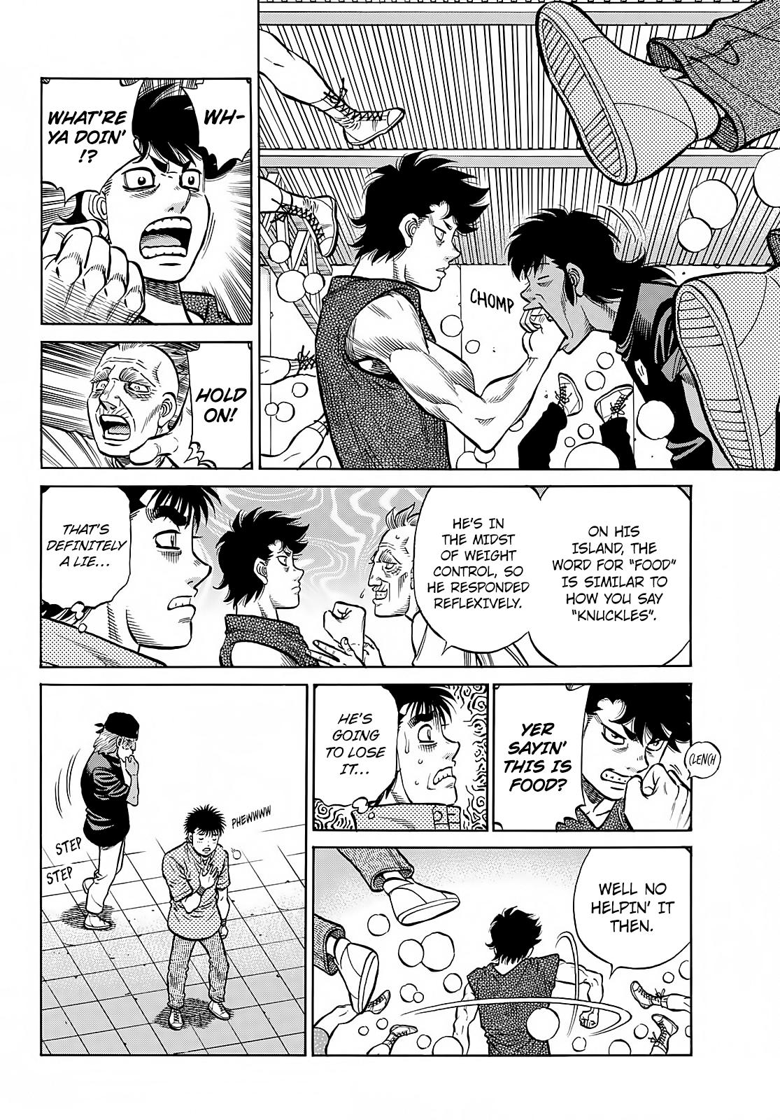 Hajime no Ippo Chapter 1382 — page 9