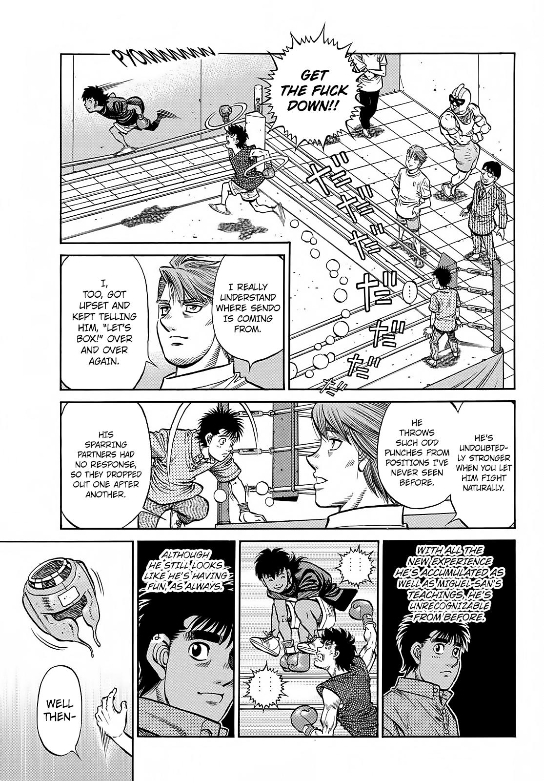 Hajime no Ippo Chapter 1383 — page 15