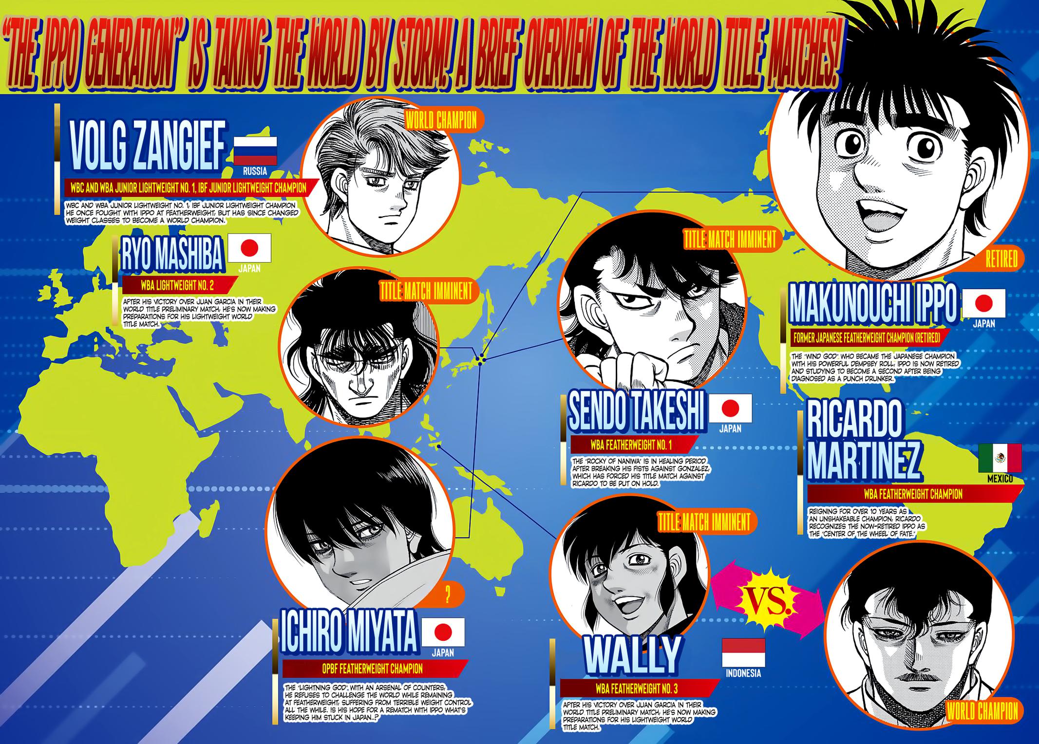 Hajime no Ippo Chapter 1384 — page 1