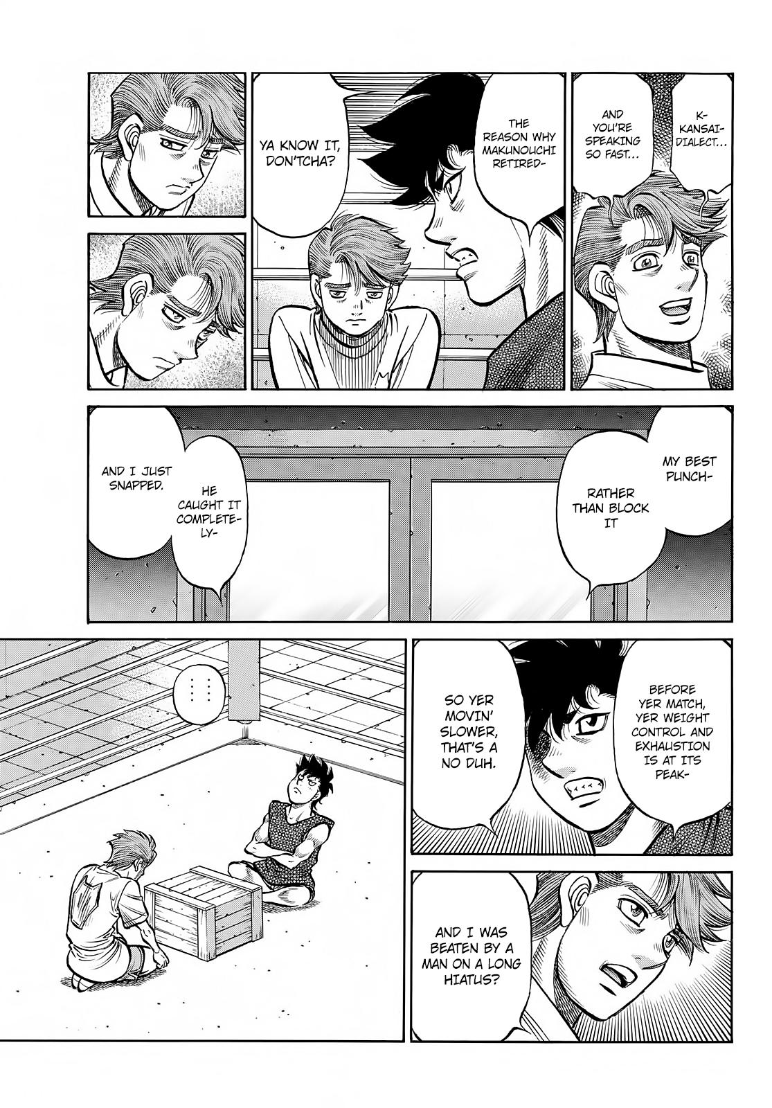 Hajime no Ippo Chapter 1386 — page 3