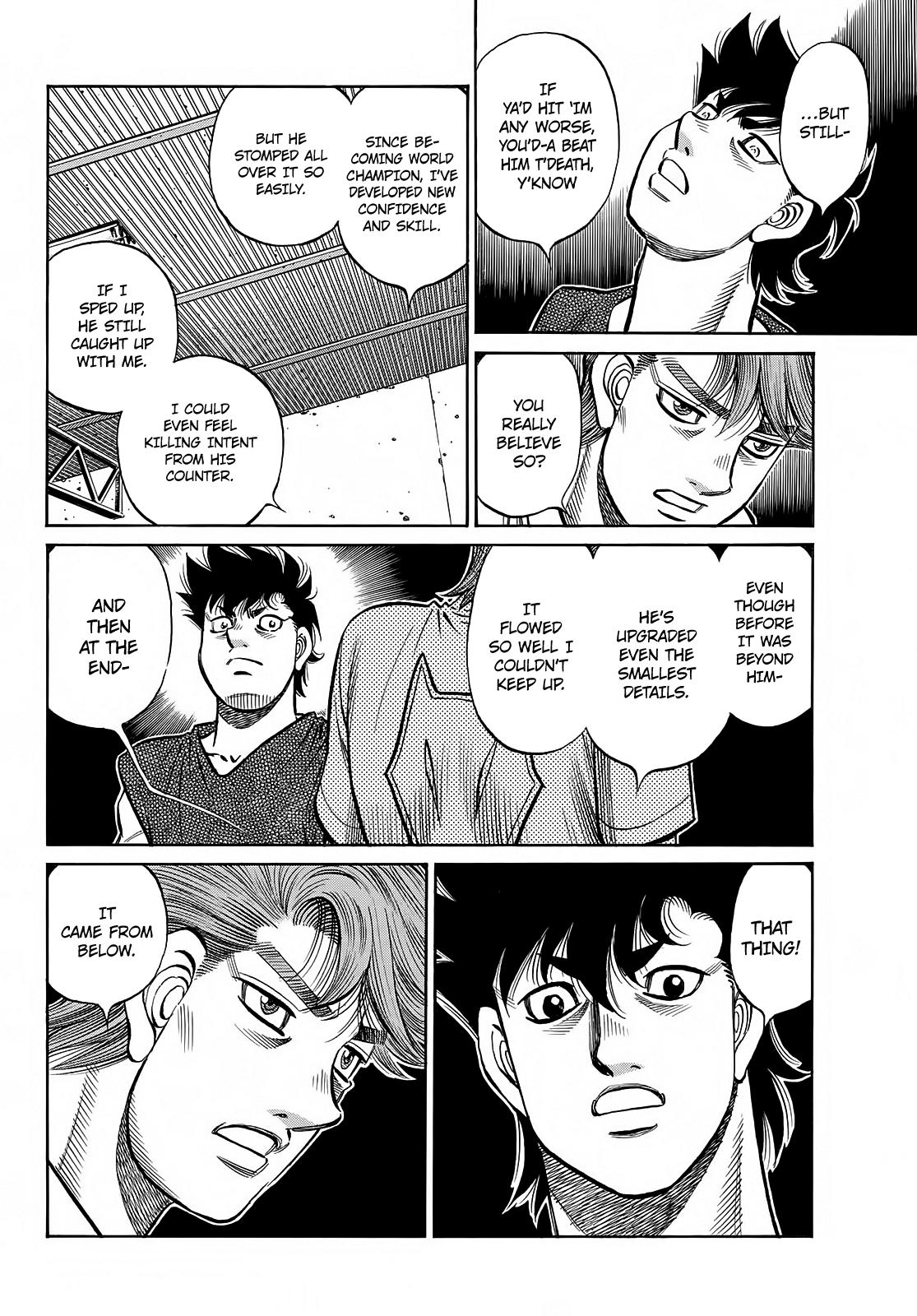 Hajime no Ippo Chapter 1386 — page 4